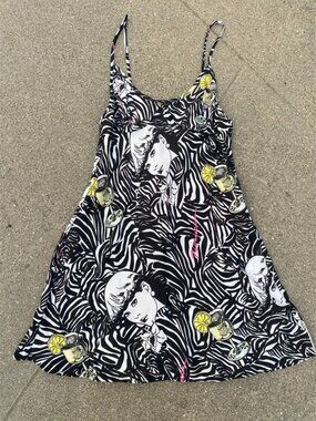 Fiorucci Milano Party Animal Classic Slip Mini Dress